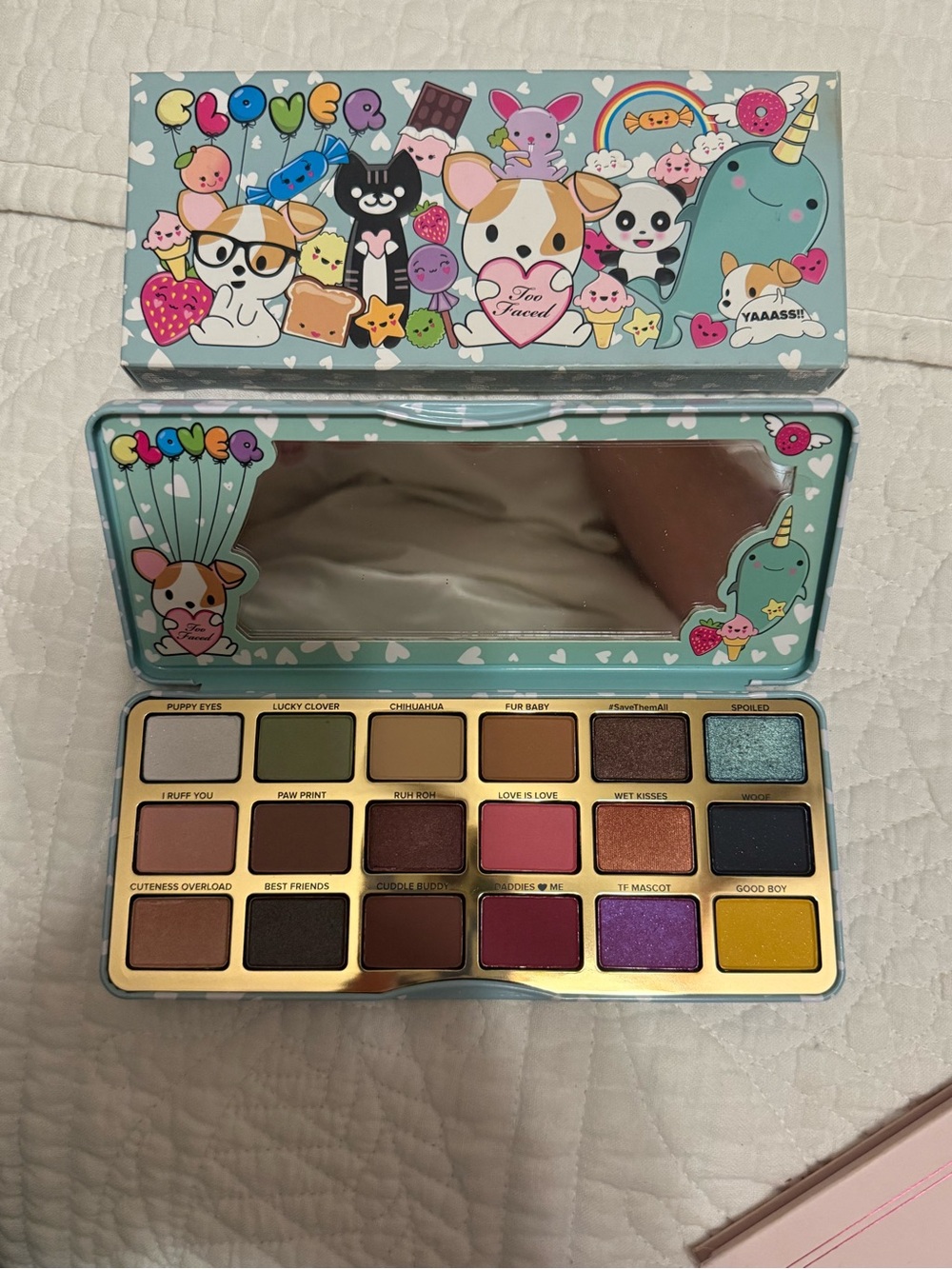 Too Faced Clover Pallette-never used